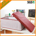 Foldable non woven fabric storage box with handle(PRS-814)